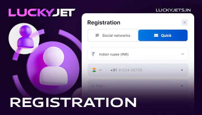 How to create an account on 1Win to play Lucky Jet