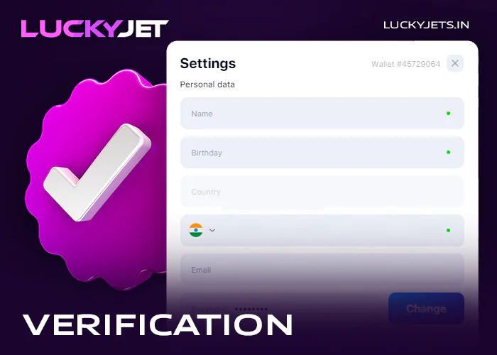 How to confirm identity on 1Win before playing Lucky Jet