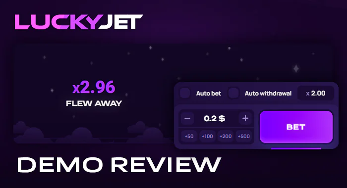 About the Lucky Jet crash game interface