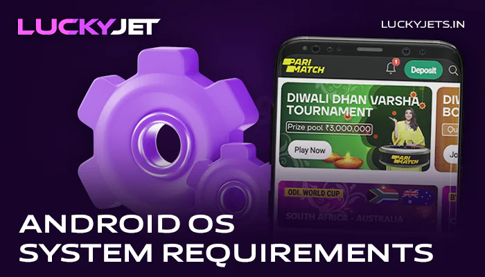 Android phone requirements for the Parimatch application