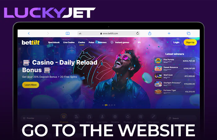 Go to Bettilt online casino