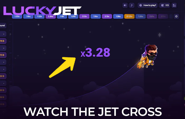 Start betting at Lucky Jet on Rabona site